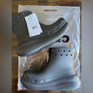 Crocs Crush Rain Boot in Black